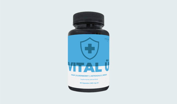 Vital U HEMP Elderberry, Astragalo, Reishi